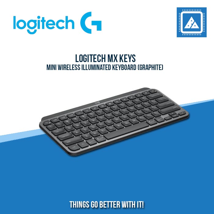 LOGITECH MX KEYS MINI WIRELESS ILLUMINATED KEYBOARD (GRAPHITE) LOGITECH MX KEYS MINI WIRELESS ILLUMINATED KEYBOARD (GRAPHITE)
